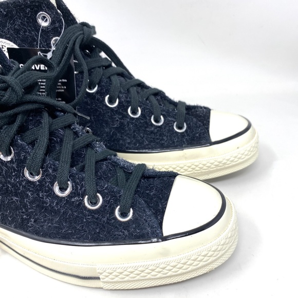 Converse Chuck 70 All Star High Top Black Suede Men Sneakers Casual Size 172144C - Picture 4 of 10